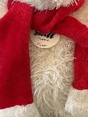 Vorschaubild 3 von Teddybär Weihnachten Kuscheltier beige 30cm