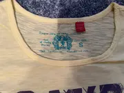 Vorschaubild 4 von EDC Damen T-Shirt Gelb Schriftzug Gr. 36/S Baumwolle Casual Freizeit