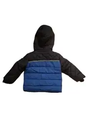 Vorschaubild 3 von Baby Steppjacke Gr. 68 Blau Grau Kapuze Winterjacke