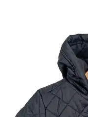 Vorschaubild 5 von Baby Steppjacke Gr. 68 Blau Grau Kapuze Winterjacke