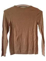 Vorschaubild 2 von EDC Damen Pullover Braun Basic Gr. 34/XS Langarm