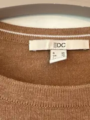 Vorschaubild 8 von EDC Damen Pullover Braun Basic Gr. 34/XS Langarm