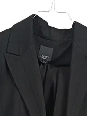 Vorschaubild 2 von Blazer Damen Nadelstreifen Business Schwarz Gr. 38/M Langarm