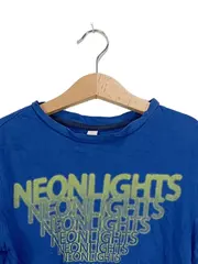 Vorschaubild 4 von Kinder T-Shirt Blau Gr. 128x134 Casual Neonlights Aufdruck