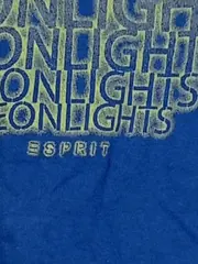 Vorschaubild 6 von Kinder T-Shirt Blau Gr. 128x134 Casual Neonlights Aufdruck
