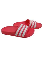 Vorschaubild 1 von Adilette Aqua Badeschuhe Kinder Gr. 31 Rot Gestreift Freizeit Slip-On
