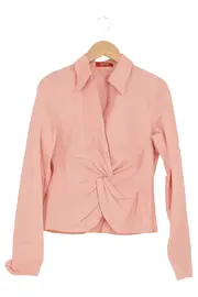 Vorschaubild 1 von TAIFUN Damen Langarmshirt Rosa Einheitsgröße Klassisch Elegant Casual