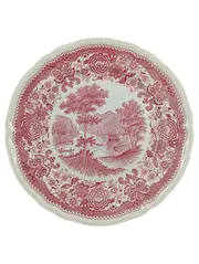 Vorschaubild 1 von Burgenland Dessertteller Kuchenteller Rot 19 cm Porzellan