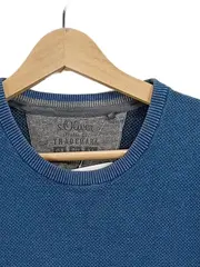 Vorschaubild 4 von Herren Pullover Strick Gr. M Petrol Casual Baumwolle