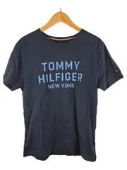 Vorschaubild 1 von T-Shirt Herren M New York Logo Print Blau Baumwolle