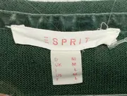 Vorschaubild 3 von Damen Pullover Gr. 38/M Grün Casual Langarm Pailletten Knöpfe