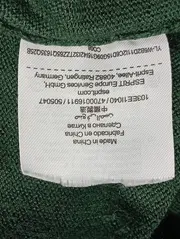 Vorschaubild 4 von Damen Pullover Gr. 38/M Grün Casual Langarm Pailletten Knöpfe