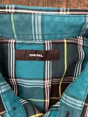 Vorschaubild 5 von Herren Freizeithemd kariert Petrol Gr. 50/L Casual