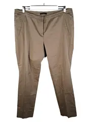 Vorschaubild 1 von Damen Stoffhose Chino Beige Größe 44 Business Elegant