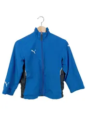 Vorschaubild 1 von Kinder Leichte Jacke Gr. 128 Blau Sportlich Freizeit Polyester