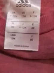 Vorschaubild 5 von Baby Pullover Sweatshirt Gr. 80 Rosa Sportlich 3-Streifen