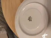 Vorschaubild 2 von Unterteller Teller Untertasse Weiß Klassisch Porzellan