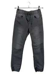 Vorschaubild 1 von Jeans Jogginghose Kinder Gr. 152 Grau Denim Jogger