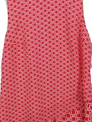 Vorschaubild 4 von TAIFUN Damen Businesskleid Gr. 38 Rot Elegant Ärmellos Geometrisch