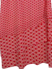 Vorschaubild 5 von TAIFUN Damen Businesskleid Gr. 38 Rot Elegant Ärmellos Geometrisch
