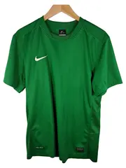 Vorschaubild 6 von Sport Shirt Herren Kurzarm Grün Gr. M Polyester Logo Print