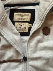 Vorschaubild 3 von Damen Kapuzenjacke Sweatjacke Gr. 34;XS Grau/Blau Casual