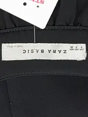 Vorschaubild 3 von Damen Freizeitkleid Gr. 36/S Schwarz Klassisch Elegant Kurzarm