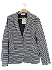 Vorschaubild 1 von Damen Business Blazer gestreift Gr. 42 Blau