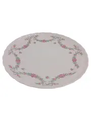 Vorschaubild 1 von Porcelaine Rose Kuchenteller 19cm Weiß Blumenmuster