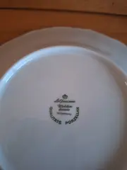 Vorschaubild 4 von Sammelteller Burg Landschaft Braun Porzellan 19cm