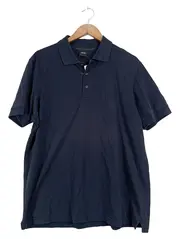 Vorschaubild 1 von Poloshirt Herren Blau Gr. XL Kurzarm Baumwolle Casual
