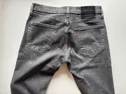 Vorschaubild 3 von Herren Jeans Straight Leg Grau Größe 30