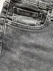 Vorschaubild 5 von Herren Jeans Straight Leg Grau Größe 30