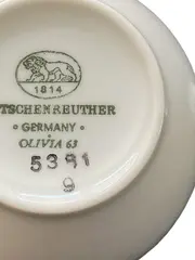 Vorschaubild 4 von Tasse Olivia 63 Porzellan Weiß Goldrand Elegant