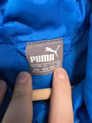 Vorschaubild 6 von Herren Trainingsjacke mit Kapuze Gr. M Blau Sportlich