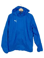 Vorschaubild 1 von Herren Trainingsjacke mit Kapuze Gr. M Blau Sportlich