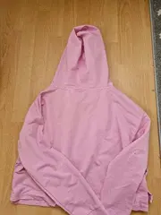 Vorschaubild 5 von Damen Kapuzenpullover Hoodie Pink Gr. 36/S Sportlich Logo-Print