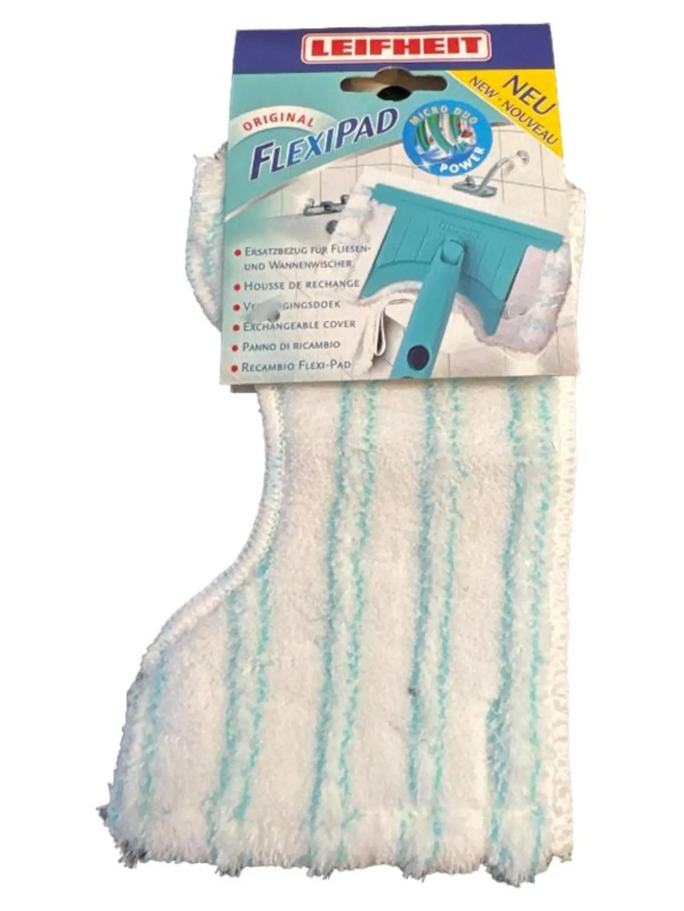 LEIFHEIT Flexipad 4170-2 Ersatzbezug Bodenwischer Wischbezug Mehrfarbig