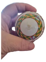 Vorschaubild 2 von Schneekugel Kind Weihnachten Porzellan 7cm Mehrfarbig