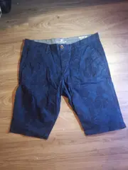 Vorschaubild 5 von Josh Shorts Herren Gr. 34 Blau Blätter Tropical Bermuda