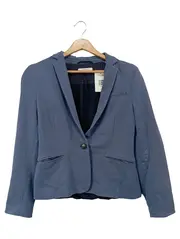 Vorschaubild 1 von Damen Blazer Gr. 36/S Blau Klassisch Business Sakko Jacke