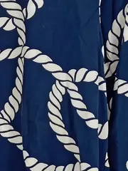 Vorschaubild 5 von Damen Bluse Gr. 36/S Blau Maritim Seil-Muster