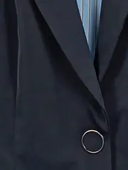 Vorschaubild 2 von Damen Blazer Jacke Business Gr. 42/XL Blau Elegant