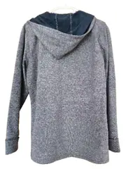 Vorschaubild 3 von Damen Sweatjacke Kapuzenjacke Grau Meliert Gr. 42 XL Sport
