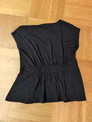 Vorschaubild 3 von Damen Peplum Top V-Ausschnitt Schwarz Gr. XS Elegant