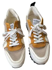 Vorschaubild 1 von Herren Sneaker low Beige Gr. 42 Wildleder Leder Schnürung Freizeit