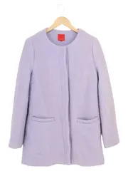 Vorschaubild 1 von Damen Leichte Jacke Mantel Lila Gr. 40/L Elegant Klassisch Frühjahr