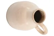 Vorschaubild 2 von Vase Keramik Beige Bauchig Flaschenform Minimalistisch Skandinavisch Deko