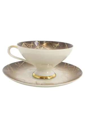 MARKENLOS Tasse und Unterteller