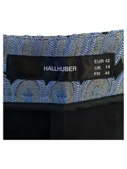 Vorschaubild 7 von Damen Shorts Kurze Hose Gr. 42 Blau Geometrisch Stoffhose Sommer